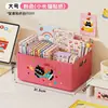 Caixa de Armazenamento Dobrável Organizador de Mesa Lanches Brinquedos Caixa Gaveta Doméstica Cesta de Cozinha Cesta Plástica Lixeira Espessa