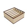 Caja de almacenamiento de ropa interior de algodón y lino, caja de acabado de ropa, cajón plegable, almacenamiento de ropa interior y calcetines, una generación de cabello
