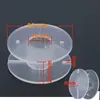 Estrutura de Indutor Transparente ABS Divisor de Frequência Bobina de Indutor Oca Carretel Suporte Redondo de Plástico Carretel de Fio Integrado Áudio