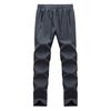 Otoño e Invierno Nueva Llegada Russ Pantalones Deportivos Impermeables para Hombre para Montañismo al Aire Libre con Forro Polar Elásticos Rectos Casuales Guapos
