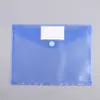 Bolsa para archivo de cinta mágica transparente más vendida transfronteriza, bolsa de 11 agujeros para hojas sueltas, bolsa de almacenamiento para exámenes estudiantiles, bolsa para documentos, bolsa de información
