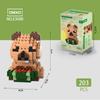 Bloques de Construcción de Micropartículas, Muñecas de Dibujos Animados, Regalos de Cumpleaños, Juguetes para Niños, Regalos Pequeños, Venta al por Mayor en Puestos Callejeros
