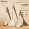 Comercio exterior al por mayor espátula de silicona para el hogar sartén antiadherente espátula especial para cocinar traje de cocina cocina freír una generación de cabello