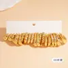 Pendientes Redondos Irregulares de Acero con Aguja Transfronterizos Europeos y Americanos Juego de Múltiples Piezas Pendientes Sencillos de Moda Pendientes de Lujo Ligero de Gama Alta para Mujer