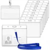 Insignia transparente de PVC set de tarjetas blandas impermeables tarjeta de exposición tarjeta de invitado tarjeta set de tarjetas tarjeta escolar de estudiante tarjeta de trabajo