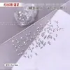Rhinestones de circón para decoración de uñas, mini strass pequeños de fondo plano con forma irregular, strass pequeños brillantes a granel para decoración de uñas, strass sueltos, accesorios para decoración de uñas