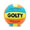 Balón de Voleibol Golty Gvm-1022 Talla 5 PVC de Alta Calidad, Colores Brillantes, Cosido a Máquina