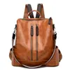 Venda Direta da Fábrica Mochila Preta Personalizada Mochila Escolar Simples e Leve Mochila de Couro Macio para Lazer e Viagem Grande Capacidade