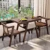 Juego de Mesa y Sillas para Balcón, Madera Maciza Completa, Tamaño Pequeño, Modelo Nuevo, Uso Doméstico, Juego de Una Mesa y Dos Sillas, Juego de Tres Piezas para Ocio, Escritorio
