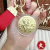 Llavero de Oro Puro 999 Más Vendido Colgante Creativo de Moda Accesorio para Teléfono al por Mayor
