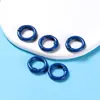 Anillo Tórico de Color Caramelo Pintado Resorte Helicoidal Mosquetón Llavero Hebilla de Tienda de Campaña Anillo para Libros Anillo para Tarjetas Adorno Accesorios Venta al por Mayor