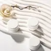 Venda Direta da Fábrica Tanque de Vidro Branco Leitoso para Esmalte de Unhas 5ml, Tanque de Injeção Cosmética Personalizável, Tanque de Subembalagem de Cola para Esmalte Estilo Japonês