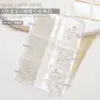 Accesorios para Uñas Perlas de Acero Doradas, Plateadas, Color Blanco K Perlas de Acero Mariposa Decoraciones para Uñas Perlas de Acero Metálicas Mariposa Caja de 6 Compartimentos