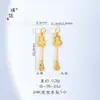 Acessórios para Joias DIY Banhados a Ouro 24K Pingente de Moeda Efeito Gelo Colar para Mulheres