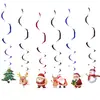 Las nuevas decoraciones navideñas para fiestas de Amazon incluyen banderines colgantes, espirales decorativas, adornos para pasteles y decoraciones festivas.
