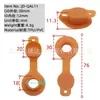 Conector Pequeño de Bolsa de Aire de TPU, Boquilla de Aire, Esterilla Inflable, Inflador con Conector, Boquilla de Aire de PVC, Válvula de Aire de Bolsa Inflable, Accesorios para Válvulas