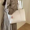 Bolsa Tote de Grande Capacidade para Mulheres 2026 Nova Moda Bolsa de Mão Bolsa de Ombro Casual Versátil Bolsa para Estudante Aula Trabalho