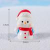 Paisagem micro nova transfronteiriça criativa Papai Noel boneco de neve fofo bola de cristal acessórios de decoração pequenos ornamentos de mesa