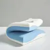 Almofada Zero Pressão Hotel Casa Almofada de Memória para Sono Profundo Almofada Cônica de Massagem com Retorno Lento para Pescoço Núcleo de Almofada para Sono de Beleza Spa