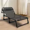 Cama plegable, cama individual, portátil y multifuncional para uso doméstico, cama para siesta en la oficina, catre simple para adultos para acampar
