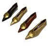 2026 Nuevos Zapatos de Salón de Estilo Francés de Nicho con Hebilla Metálica de Tacón Fino y Tacón Bajo de Boca Baja, Modernos, Cómodos, Versátiles y Simples