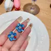 Pendientes de Flor de Perla para Mujer, Estilo de Lujo Ligero y Gama Alta, Nuevo Modelo 2023, Pendientes de Mariquita Siete Estrellas