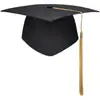 Venta al por mayor del fabricante Estampado Emblema Escolar Graduación de Preparatoria 18 Años Doctor Ceremonia para Adulto de 18 Años Gorra Estudiante Universitario Gorra de Licenciatura