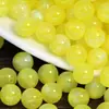 Céu Estrelado Sereia Glitter Fino Resina Contas Redondas Acrílico Contas Soltas Artesanal DIY Acessórios para Colar Pulseira com Contas