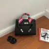 Bolso nuevo Kelly para mujer de gran capacidad, bolso de mano de moda con pañuelo de seda, elegante y versátil para el trabajo, bolso de hombro y cruzado
