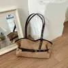 Bolsa Pequena de Axila Estilo Garota Hot Retrô para Mulheres, Nova Bolsa Tote Tendência Outono/Inverno 2026 Estilo Maillard, Bolsa de Ombro Versátil