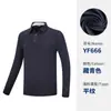 Roupas de Golfe Infantis Uniforme de Equipe de Golfe Camiseta de Manga Longa para Meninos Pode Ser Fotografada em Estoque/Pedido Mínimo de 10 Peças, Taxa de Logo Grátis