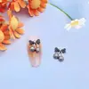 Lindos Accesorios de Arte para Uñas de Aleación con Forma de Gota de Aceite de Caricatura de Cereza 2025 Nuevos Accesorios de Arte para Uñas de Chica Coreana Venta al por Mayor