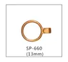 Hebilla de metal para sujetador lencería hebilla metálica ajustable accesorios accesorios hebilla de ajuste de tirante de hombro tirante de traje de baño hebilla de 0 palabras