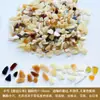 250g Mosaico de Vidrio Mica con Bordes Fragmentos Irregulares Recortes para Pintura de Mosaico Transparente Estilo Tiffany