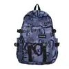 Mochila Distintiva de Graffiti para Hombre Estilo Coreano Ins Mochila de Moda para Mujer Gran Capacidad Estudiantes Universitarios Escuela Secundaria Preparatoria Mochila Escolar