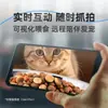 Conjunto completo de alimentadores automáticos inteligentes para gatos e cães, de grande capacidade, com vídeo remoto, temporizador e controle quantitativo