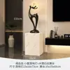 Lámpara de Pie Ornamental Artística, Sala de Estar de Lujo Ligero, Lámpara de Mesita de Noche Moderna Simple de Gama Alta para Dormitorio, Artículo de Decoración para el Hogar