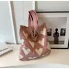 Bolsa de playa informal estilo perezoso, bandolera, tejida a mano de paja, gran capacidad, para vacaciones, hueca