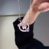Collar de Mariposa Estilo Chino de Loto Más Vendido, seguro, moderno, versátil, collar de alta gama, simple cadena para clavícula de mariposa para mejor amiga