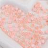 Nuevo doble color chapado luminoso producción de rosa diy funda de teléfono pendientes decoración de uñas bolsa de material al por mayor