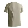 Camiseta de Manga Curta Nova para Casal Verão 2026, Camiseta de Secagem Rápida para Homens, Camiseta de Manga Curta Lisa de Seda de Gelo