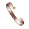 Nova Pulseira Magnética de Cobre Retrô Comemorativa de Viagem Pulseira Sem Cravação Pulseira de Moda Criativa Outlet de Fábrica