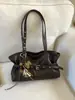 Nova Bolsa de Ombro Retrô Outono/Inverno 2025 Textura de Alta Qualidade Bolsa de Axila Estilo Estrangeiro Versátil Moda Bolsa Tote para Trabalho para Mulheres