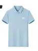 Camisa Polo Esportiva Jeep Spirit Jeep Business Casual Manga Curta de Verão Gola Lapela Slim Fit Top Masculino