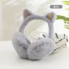 Venta Caliente Orejeras Cálidas de Invierno al por Mayor Engrosadas y de Terciopelo Plegables Orejas de Gato Lindas Orejeras para Mujer Frío y Anticongelante