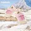 Zapatos para Niños Balabala Zapatos para Niños Pequeños Niños y Niñas Zapatos para Bebés 2025 Nuevos Zapatos de Exterior para Primavera y Otoño Forrados de Felpa Antideslizantes