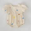 Vestido de Verano para Bebé Niña con Lazo, Manga Abullonada, Ropa Envolvente para Pedos, Vestido para Gatear, Falda de Tul de Princesa, Falda para Niña, Traje de Hermanas