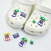 Acessórios para Crocs para Crianças Meninos e Meninas Sapatos de Desenho Animado Flores Acessórios Decorativos Fofos Fivelas de Sapato Estéreo Destacáveis