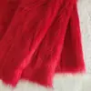 Suministro en Stock de Tela de Piel Sintética de Zorro Pequeña de 5 cm, Material de Felpa Larga, Tela para Alfombra de Pelo Largo de 5 cm, Ropa de Piel Sintética