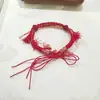 Cuerda de Mano Semi-Terminada Tejida a Mano Joyería para Cuerda de Mano Se Puede Ensartar Joyería de Mano DIY Cuerda de Mano de Cera de Abeja Dzi Pulsera Venta al por Mayor
